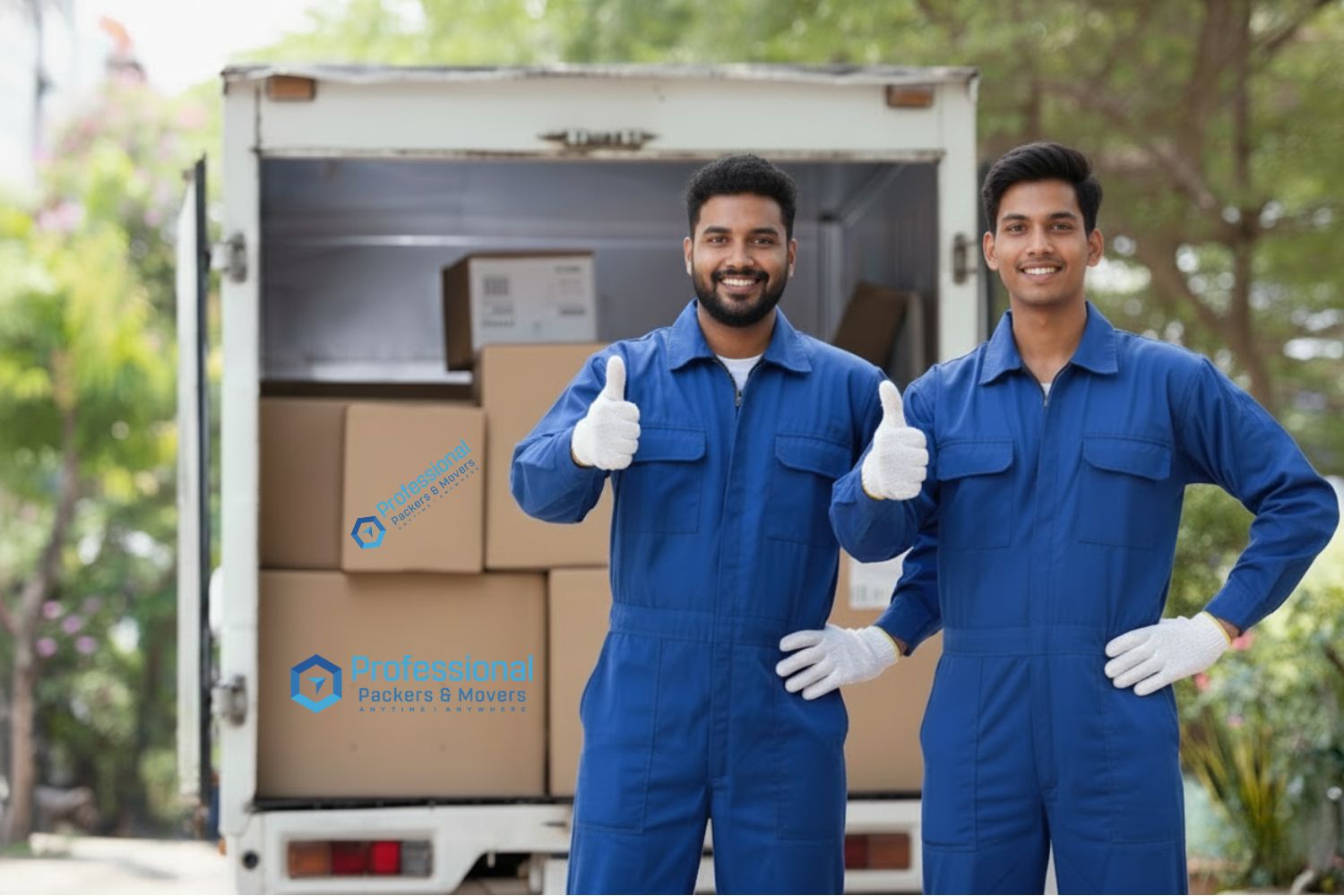 Best packers and movers Patna team loading truck
