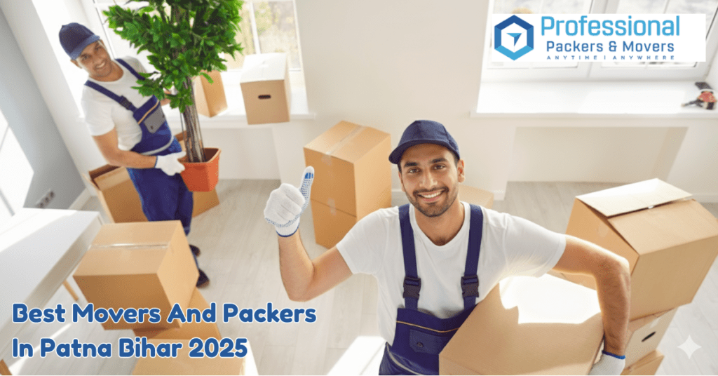 best movers and packers in patna Bihar 2025 loading household items into truck