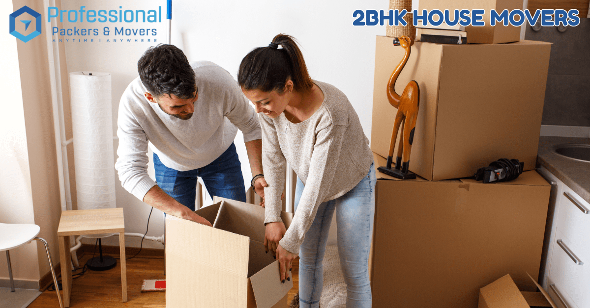 2BHK House Movers - Moving company in Patna, Bihar packing household goods