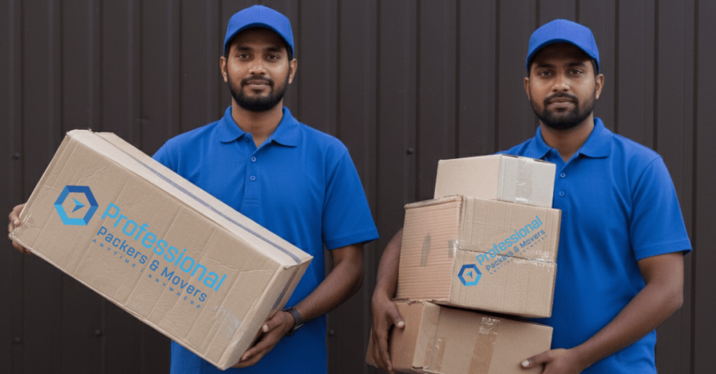 Professional Packers and Movers Patna to Ranchi team loading goods