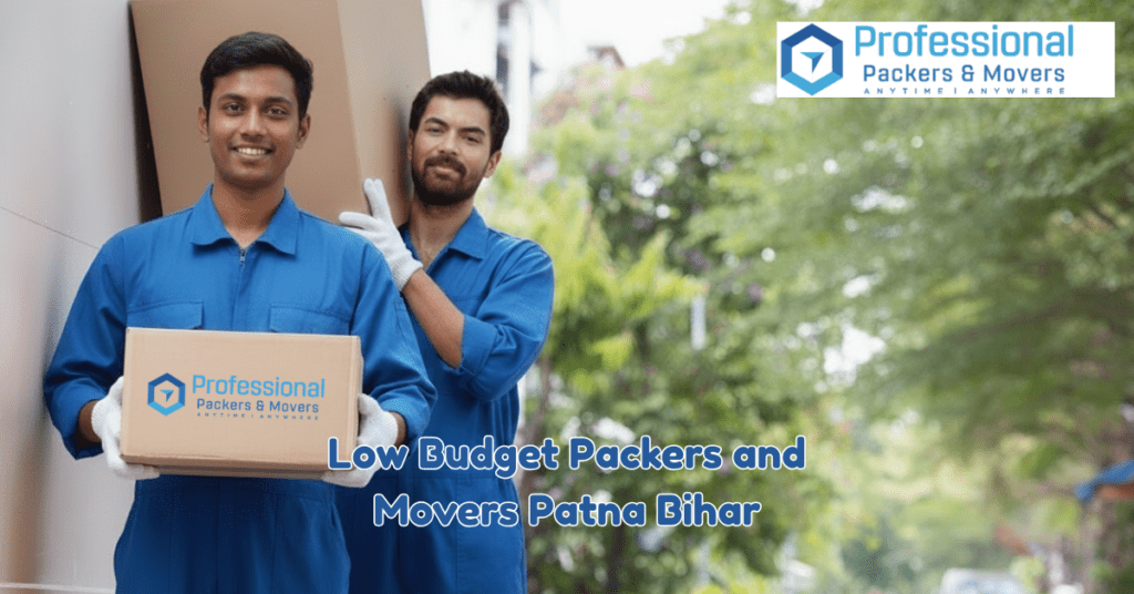 Low budget packers and movers Patna Bihar loading household goods safely