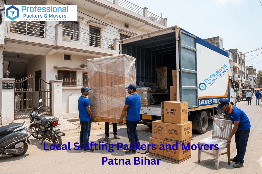 local shifting packers and movers patna bihar safely packing household items
