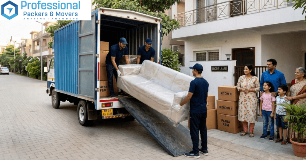 cheap and best house shifting services patna bihar by Professional Packers And Movers