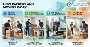 How Packers and Movers Work? Complete Guide by Professional Packers and Movers