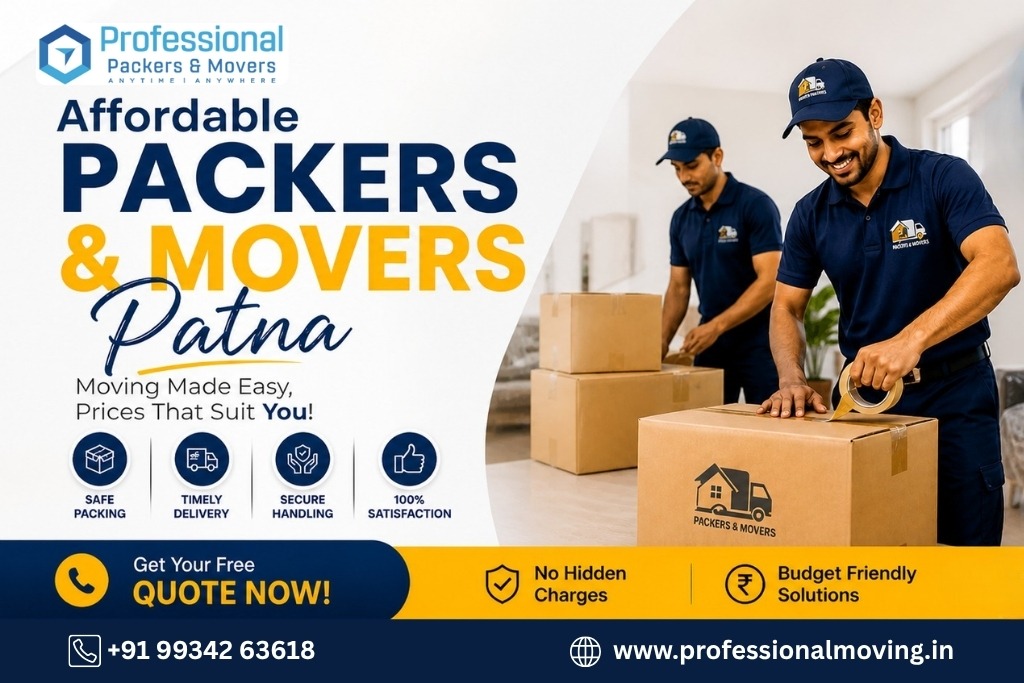 Affordable Packers and Movers Patna providing safe relocation services